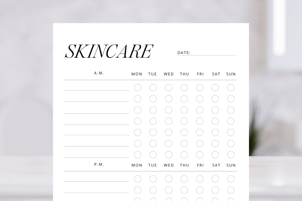 skincare tracker 