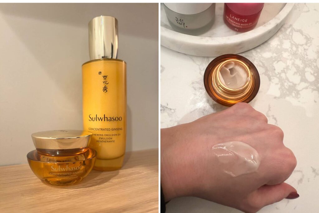 sulwhasoo concentrated ginseng renewing cream review