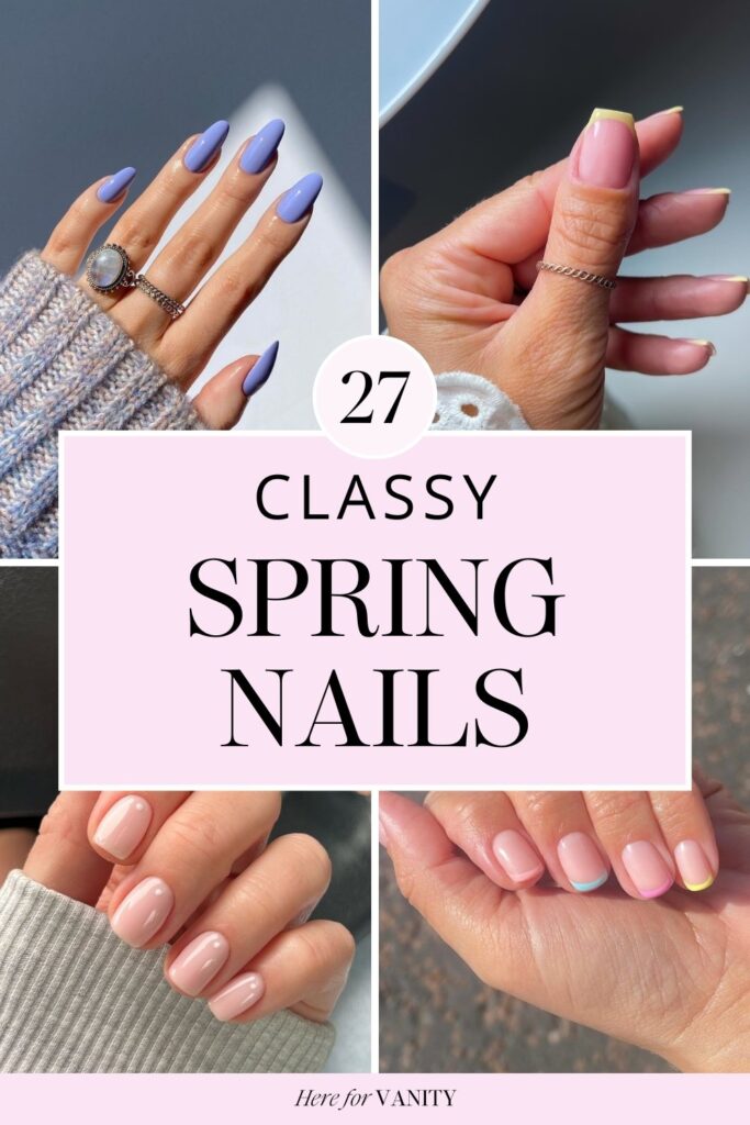 Classy Spring Nail Inspo