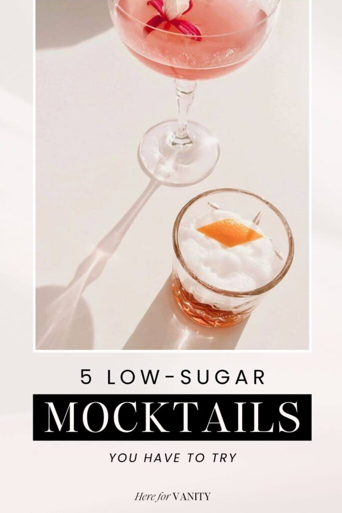 Mocktails low sugar