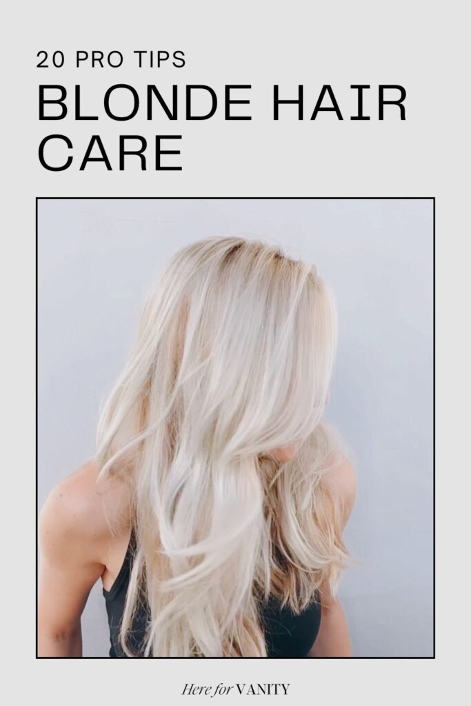 Blonde Hair Care