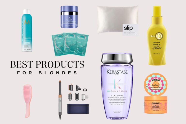 best blonde hair care products