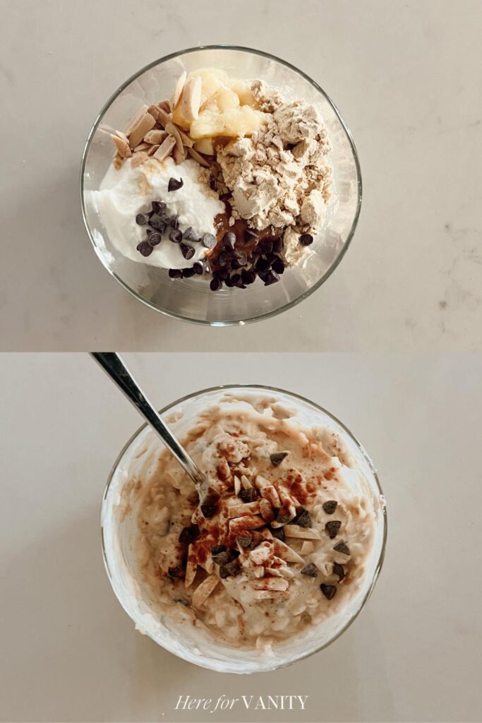 protein overnight oats low calorie