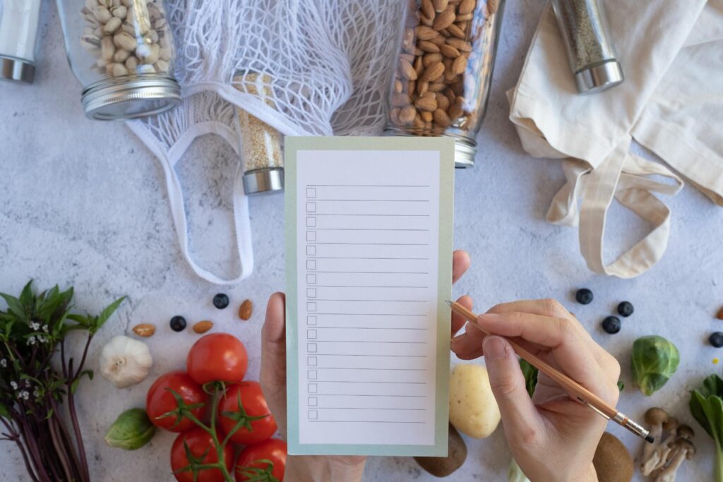 macro friendly grocery list printable