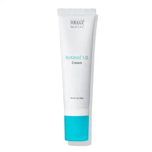 Obagi360 Retinol 1.0 Cream High Concentration Retinol Helps Reduce the Appearance of Fine Lines and Wrinkles & Smooth Texture with Minimal Irritation 1 oz