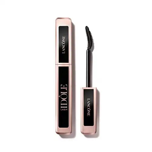 Lanc me Lash Id le Lash-Lifting & Volumizing Mascara - Black Mascara for Instant Volume, Length & Lift - Smudge Proof & Up To 24H Wear - Black