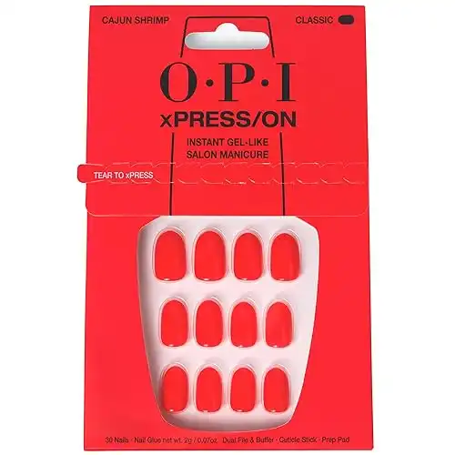 OPI xPRESS/ON Press On Nails, Up to 14 Days of Wear