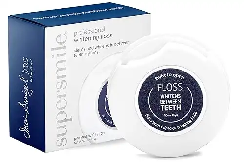 Supersmile Professional Whitening Dental Floss , 1 Count (Pack of 1)