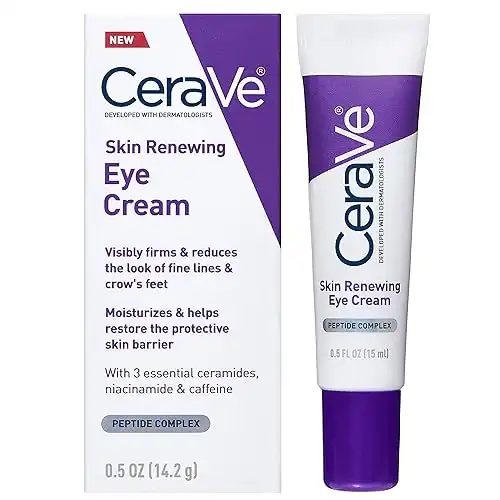 CeraVe Eye Cream for Wrinkles | Under Eye Cream with Caffeine