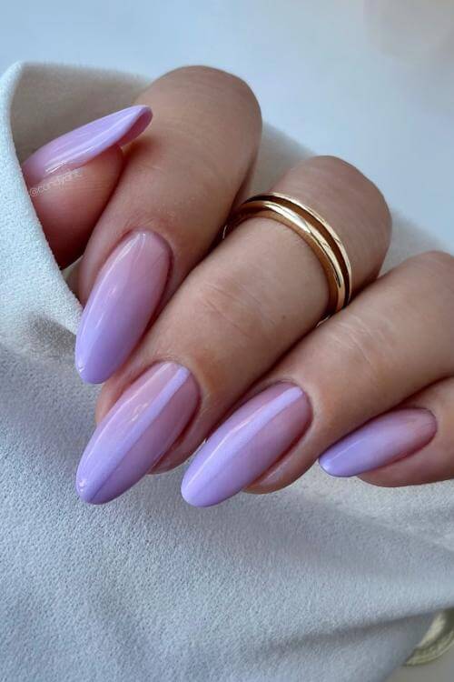 almond ombre nails