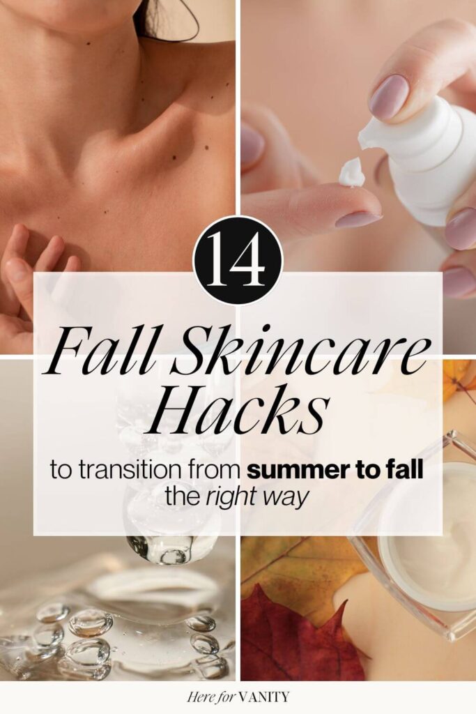 fall skincare