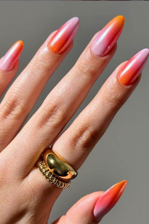 pretty ombre nails