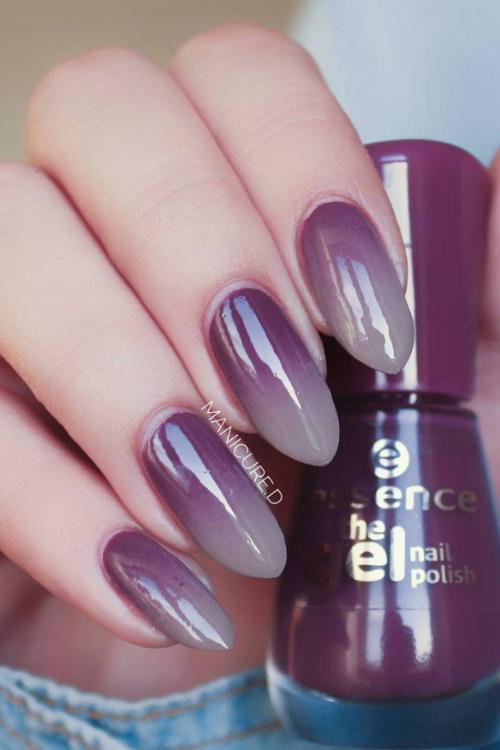 ombre nails for fall