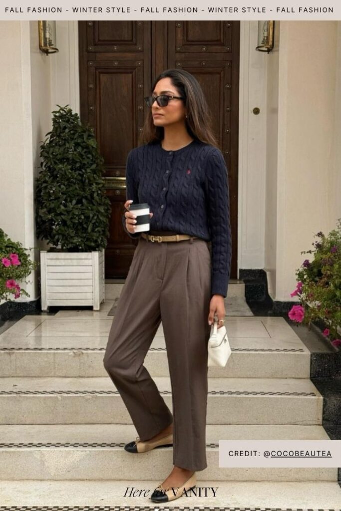 Trousers and Prep inspo outfit