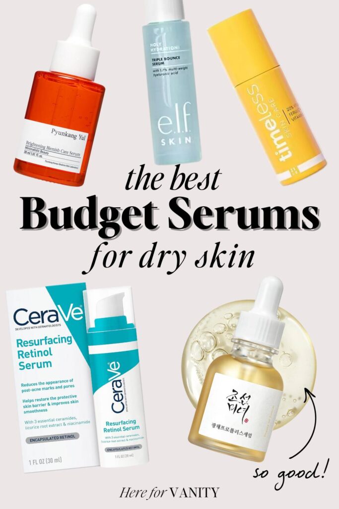 skincare serums for dry skin