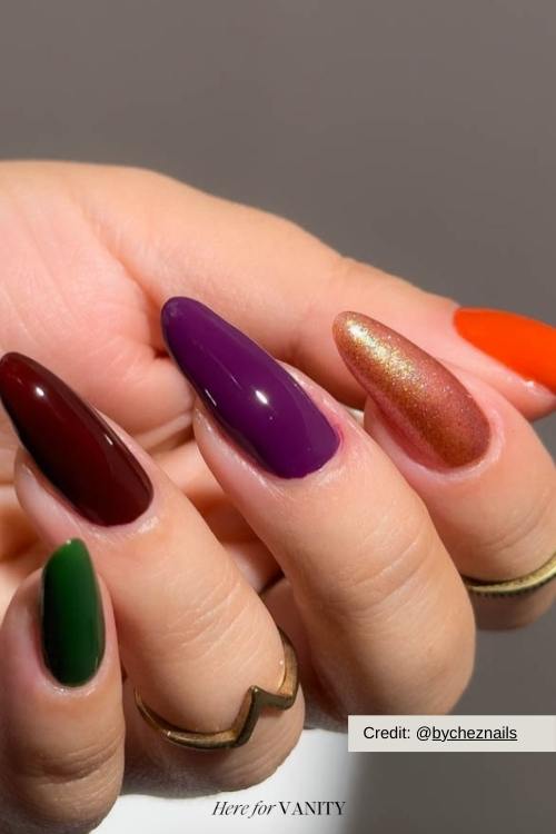 autumn nail designs 