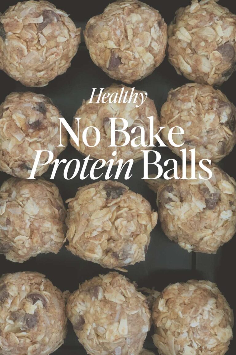 easy protein balls no bake