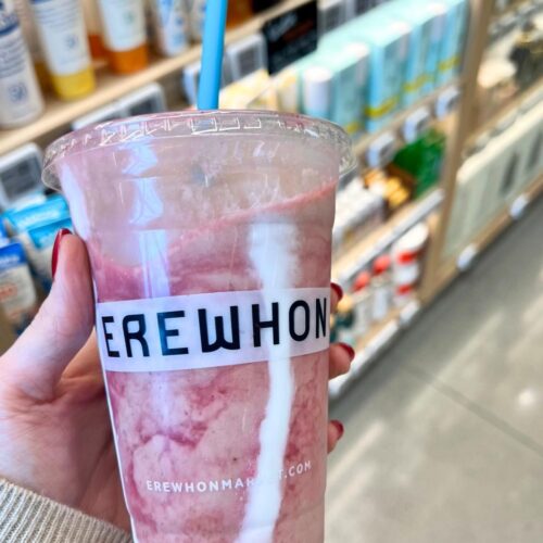 Hailey Bieber Strawberry Glaze Smoothie