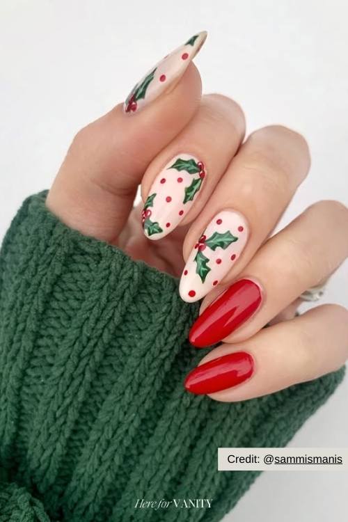 christmas nails