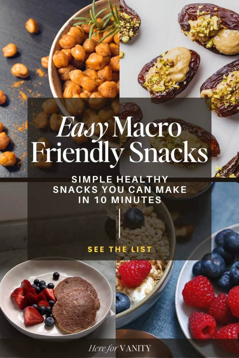 macro-friendly snacks