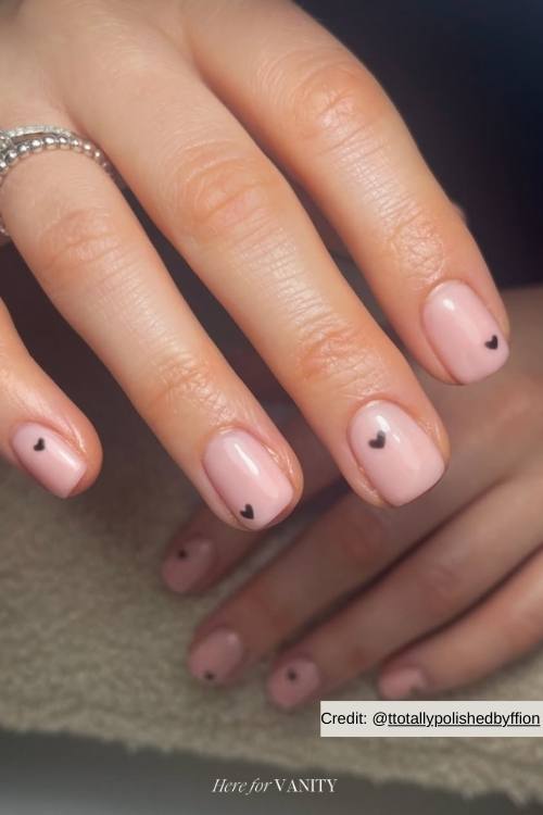 anti-valentines day nails