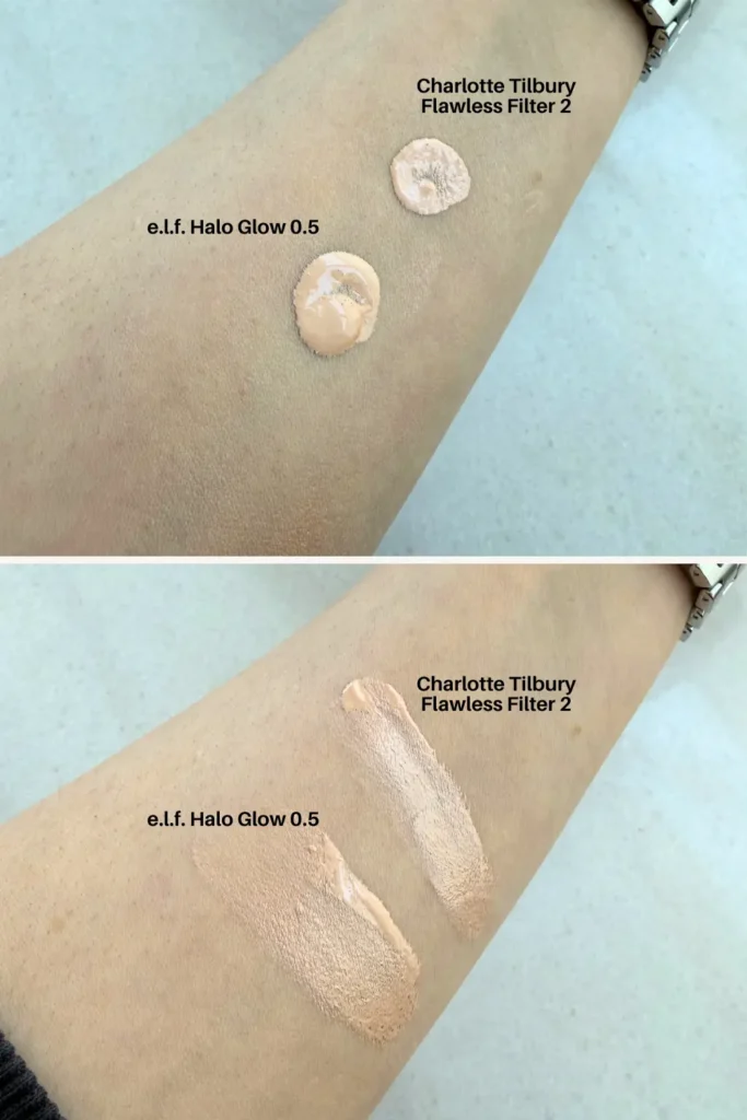 flawless filter vs. elf 