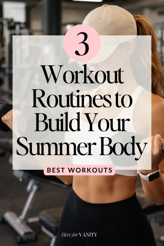 how to get a summer body