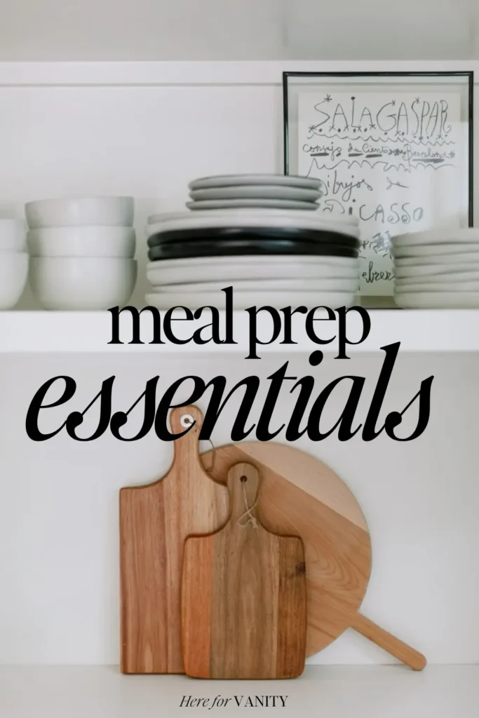 meal prep must haves for healthy meals