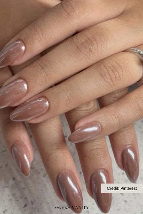 Caramel Glazed Nails